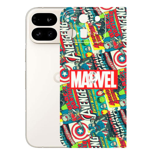 Google Pixel Phone Skins (All Models) - Marvel Comic Lover - Matte Finish (M-30) Google Pixel 9 PRO FOLD