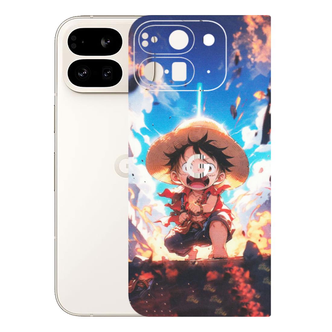 Google Pixel Phone Skins (All Models) - Toon One Piece Cute Character - Matte Finish (M-35) Google Pixel 9 PRO FOLD