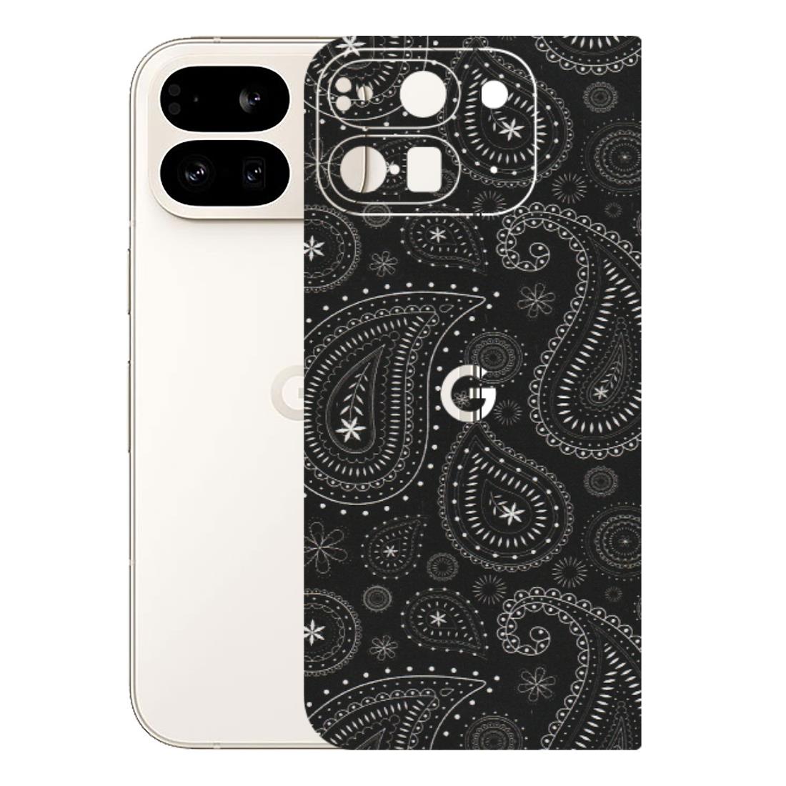 Google Pixel Phone Skins (All Models) - Black Sober Kerry - Matte Finish (M-37) Google Pixel 9 PRO FOLD