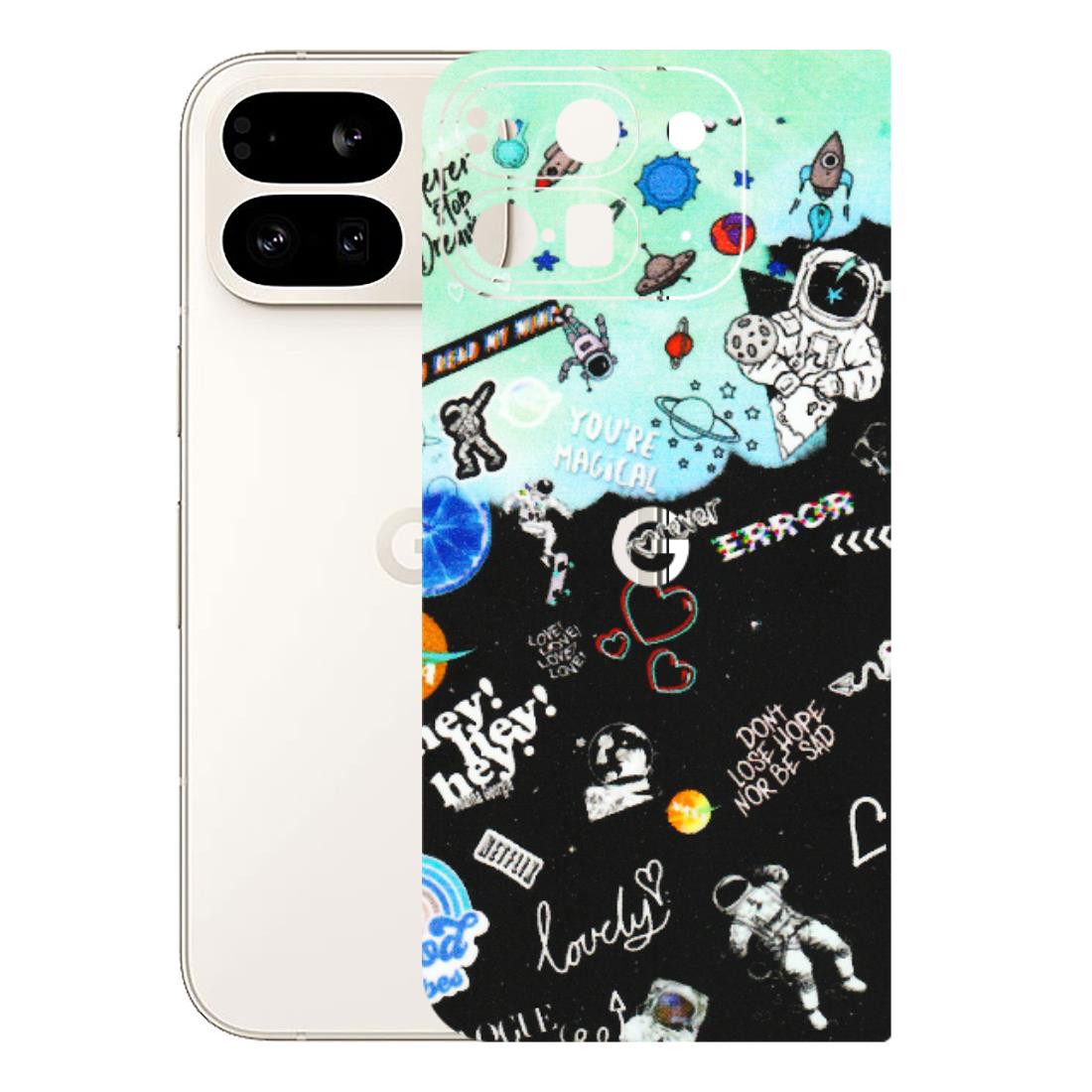 Google Pixel Phone Skins (All Models) - Living In A Space Dream - Matte Finish (M-46) Google Pixel 9 PRO FOLD