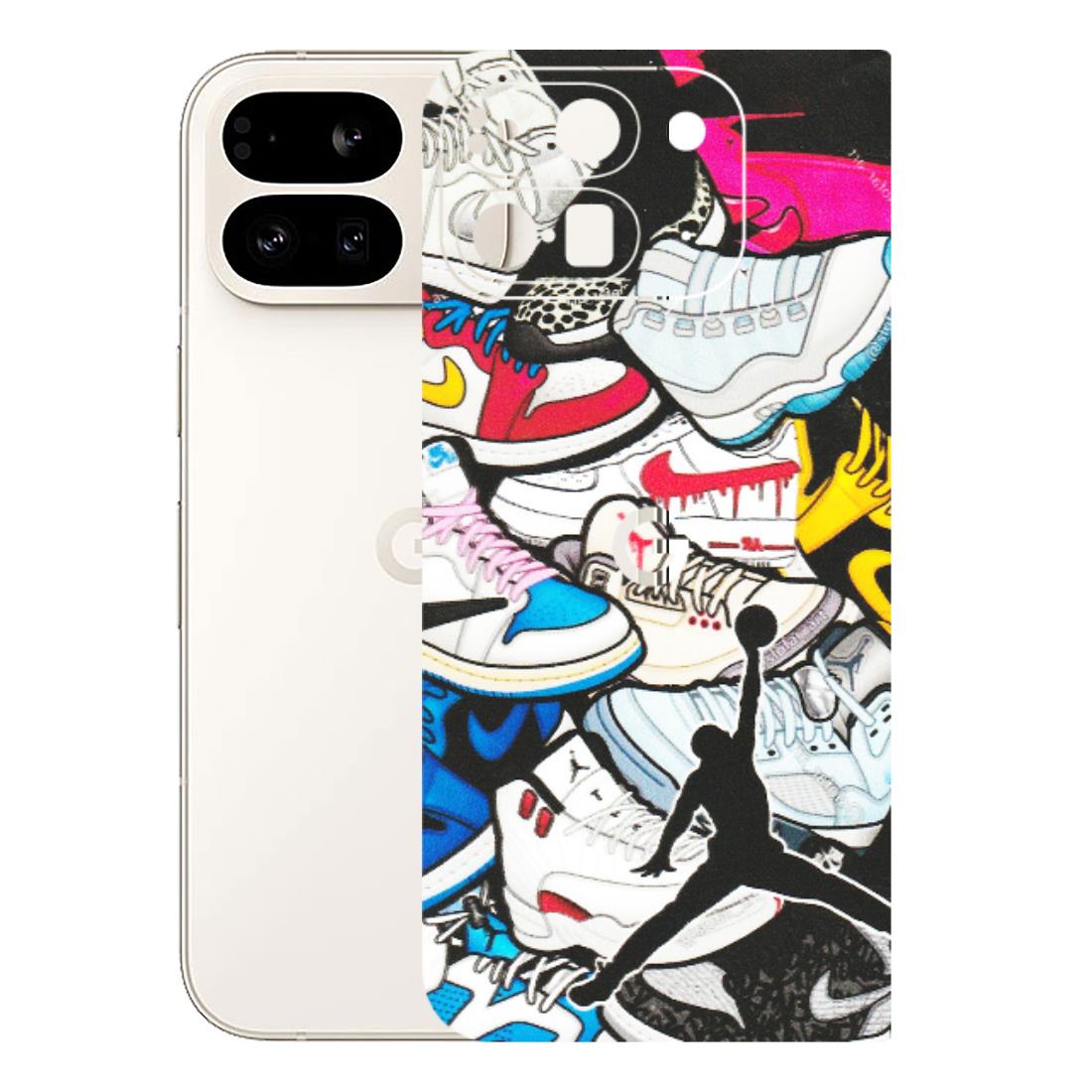 Google Pixel Phone Skins (All Models) - Jordan Sneakers Fan - Matte Finish (M-80) Google Pixel 9 PRO FOLD