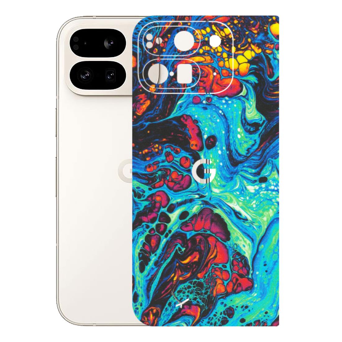 Google Pixel Phone Skins (All Models) - Majestic Galactic Marbel - Matte Finish (M-85) Google Pixel 9 PRO FOLD