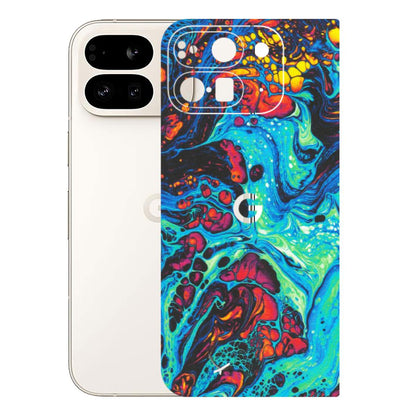 Google Pixel Phone Skins (All Models) - Majestic Galactic Marbel - Matte Finish (M-85) Google Pixel 9 PRO FOLD