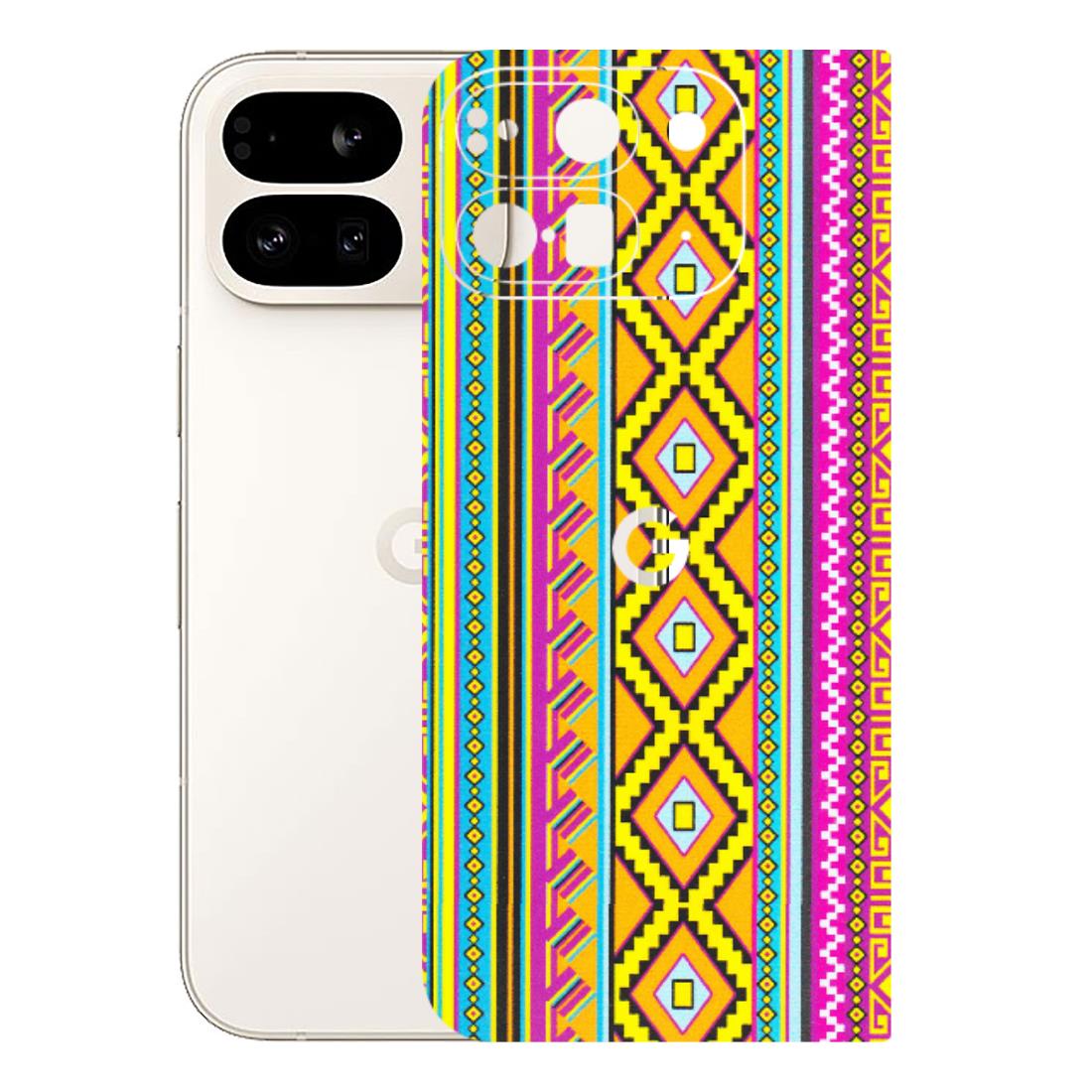 Google Pixel Phone Skins (All Models) - Thai illustration - Matte Finish (M-89) Google Pixel 9 PRO FOLD