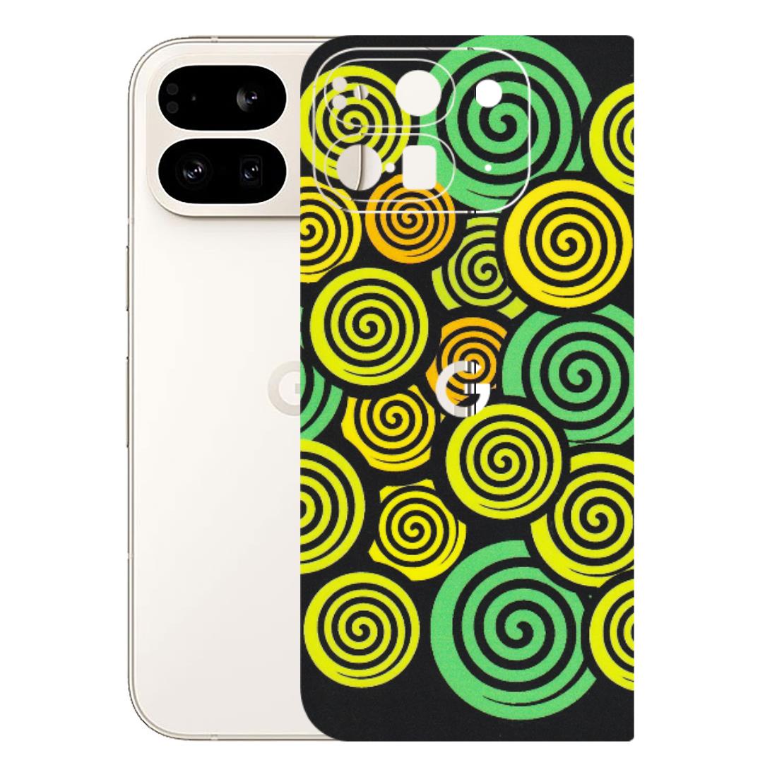 Google Pixel Phone Skins (All Models) - Crazy Spiral - Matte Finish (M-91) Google Pixel 9 PRO FOLD