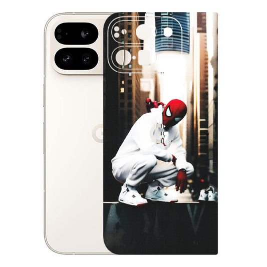 Google Pixel Phone Skins (All Models) - Sportsman Spider Man - Matte Finish (M-94) Google Pixel 9 PRO FOLD