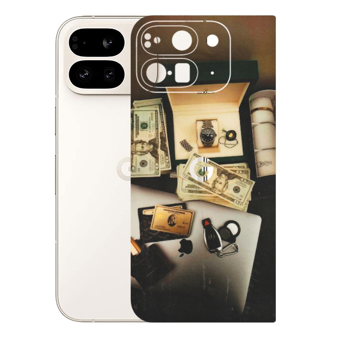 Google Pixel Phone Skins (All Models) - Luxury Lifestyle - Transparent Finish (T-11) Google Pixel 9 PRO FOLD