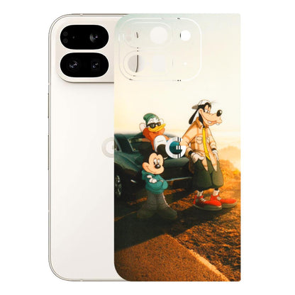 Google Pixel Phone Skins (All Models) - Hello Mr. Goofy - Transparent Finish (T-13) Google Pixel 9 PRO FOLD
