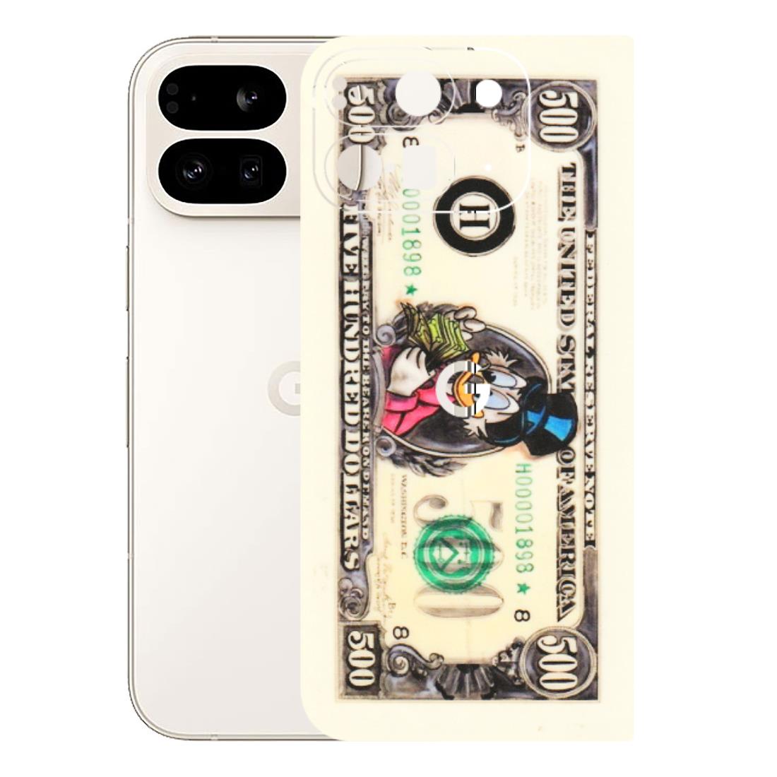 Google Pixel Phone Skins (All Models) - Five Hundred Dollar Duck - Transparent Finish (T-15) Google Pixel 9 PRO FOLD