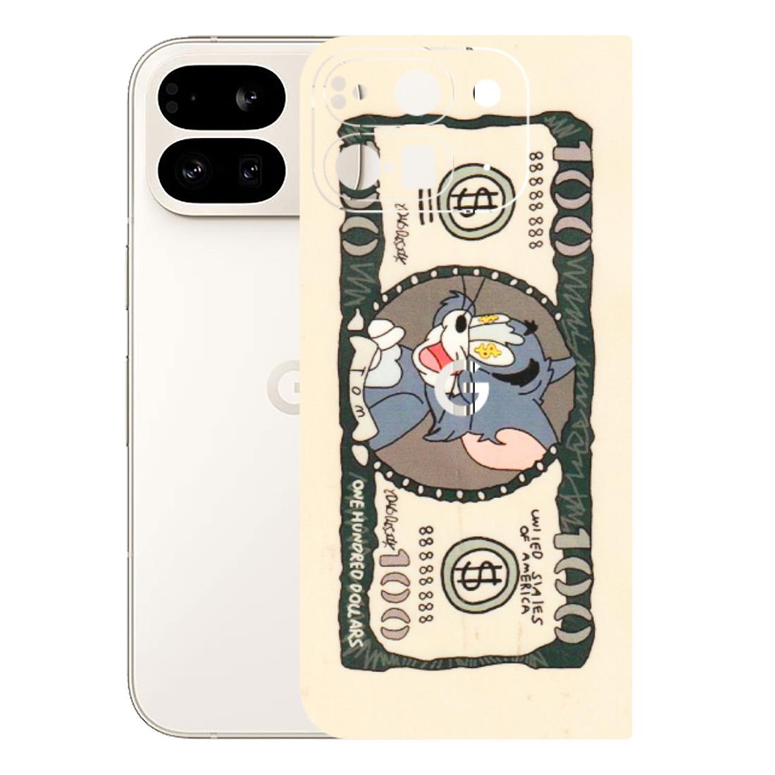 Google Pixel Phone Skins (All Models) - One Hundred Dollar Tom - Transparent Finish (T-16) Google Pixel 9 PRO FOLD