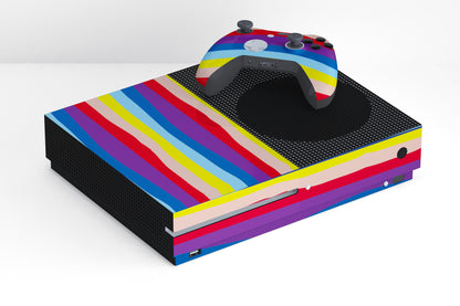 Xbox Series S Rainbow Wave Art Matte Finish Skin