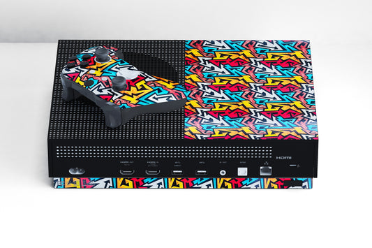 Xbox Series S RGB Zig Zag Matte Finish Skin