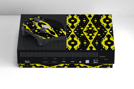 Xbox Series S Yellow And Black Magnet Matte Finish Skin