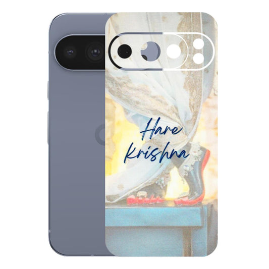 Google Pixel Phone Skins (All Models) - Hare Krishna - 3D Embossed Finish (L-03) Google Pixel 10 Pro