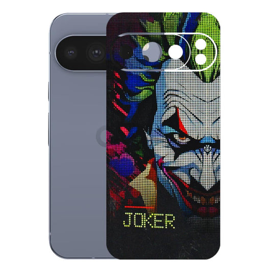 Google Pixel Phone Skins (All Models) - Joker Dot Matrix - 3D Embossed Finish (L-08) Google Pixel 10 Pro
