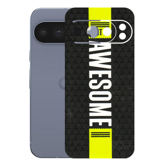 Google Pixel Phone Skins (All Models) - Just Be Awesome - 3D Embossed Finish (L-101) Google Pixel 10 Pro