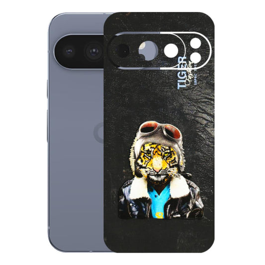 Google Pixel Phone Skins (All Models) - Rider Tiger - 3D Embossed Finish (L-113) Google Pixel 10 Pro