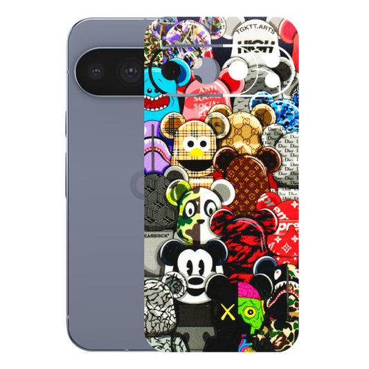 Google Pixel Phone Skins (All Models) - More Mickey Mouses - 3D Embossed Finish (L-118) Google Pixel 10 Pro