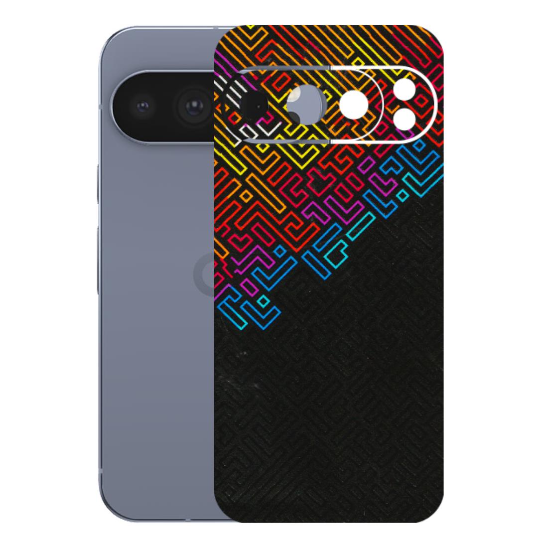 Google Pixel Phone Skins (All Models) - Dotme Pattern Art - 3D Embossed Finish (L-121) Google Pixel 10 Pro