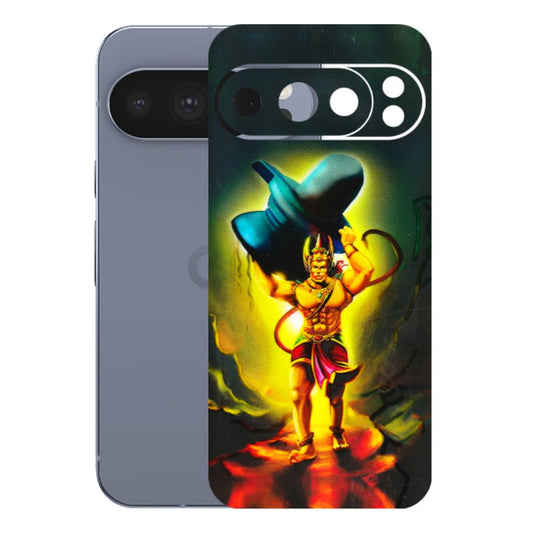Google Pixel Phone Skins (All Models) - Hanuman Ji - 3D Embossed Finish (L-128) Google Pixel 10 Pro