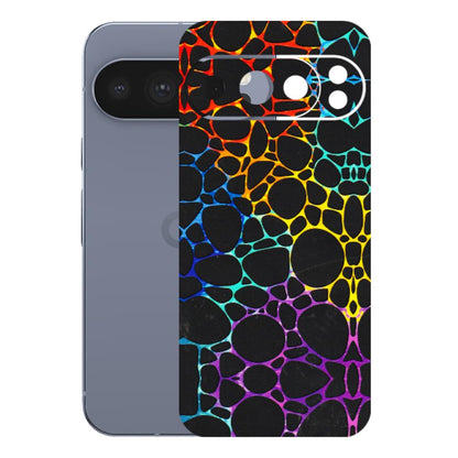 Google Pixel Phone Skins (All Models) - Abstract Art MultiColour - 3D Embossed Finish (L-133) Google Pixel 10 Pro