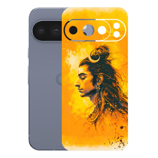 Google Pixel Phone Skins (All Models) - Shiv Shakti - 3D Embossed Finish (L-14) Google Pixel 10 Pro