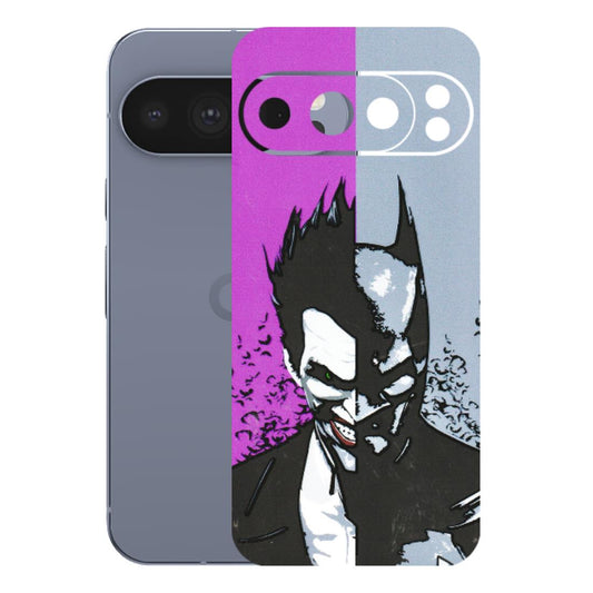 Google Pixel Phone Skins (All Models) - Batman & Joker - 3D Embossed Finish (L-143) Google Pixel 10 Pro