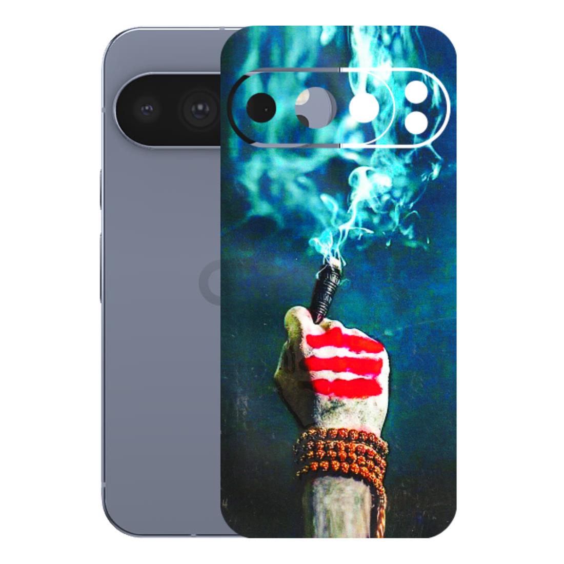 Google Pixel Phone Skins (All Models) - Mahadev Bhakt - 3D Embossed Finish (L-146) Google Pixel 10 Pro