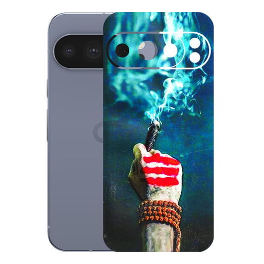 Google Pixel Phone Skins (All Models) - Mahadev Bhakt - 3D Embossed Finish (L-146) Google Pixel 10 Pro