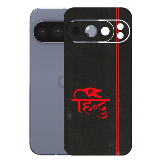 Google Pixel Phone Skins (All Models) - Hindu Black - 3D Embossed Finish (L-153) Google Pixel 10 Pro