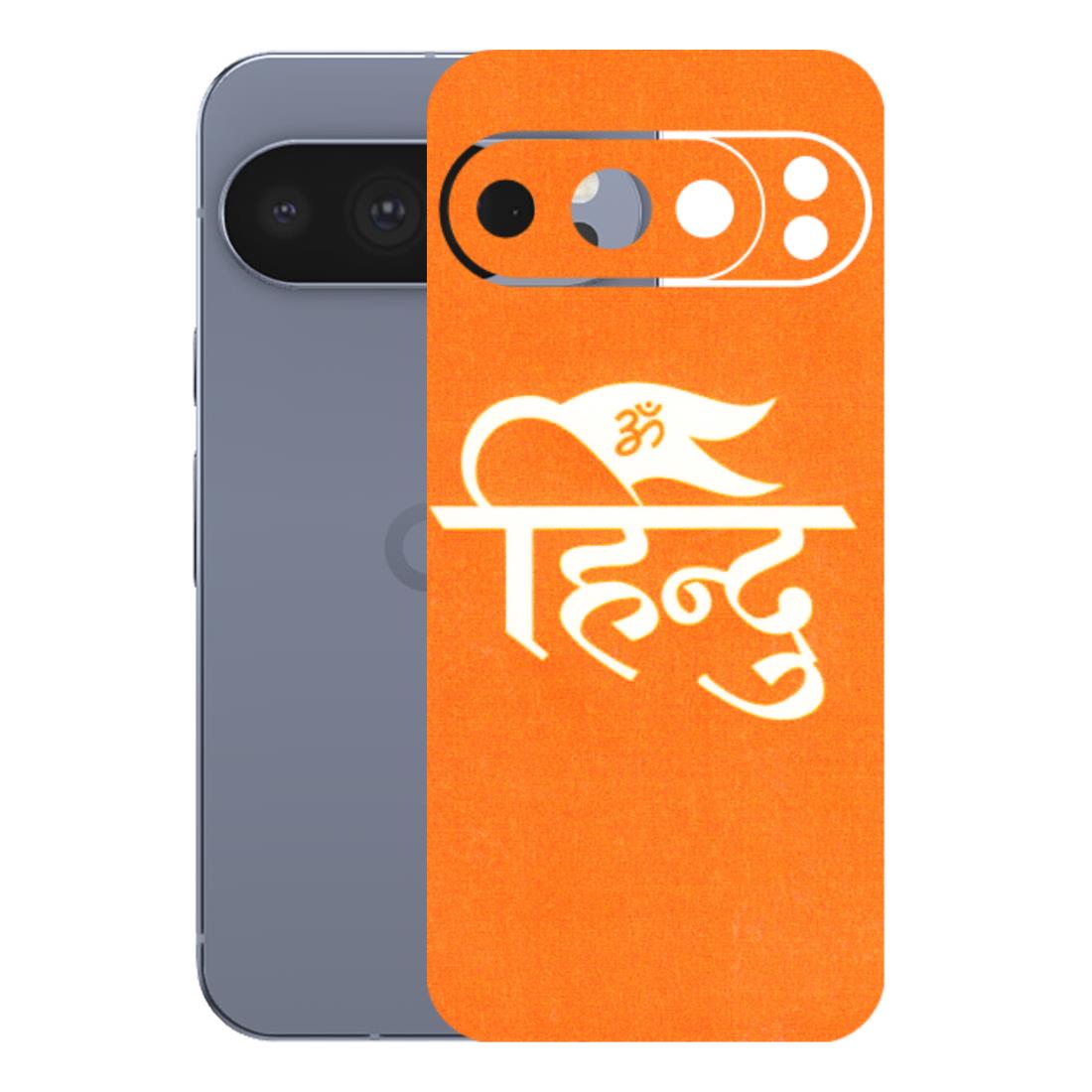 Google Pixel Phone Skins (All Models) - Hindu Kesari - 3D Embossed Finish (L-154) Google Pixel 10 Pro