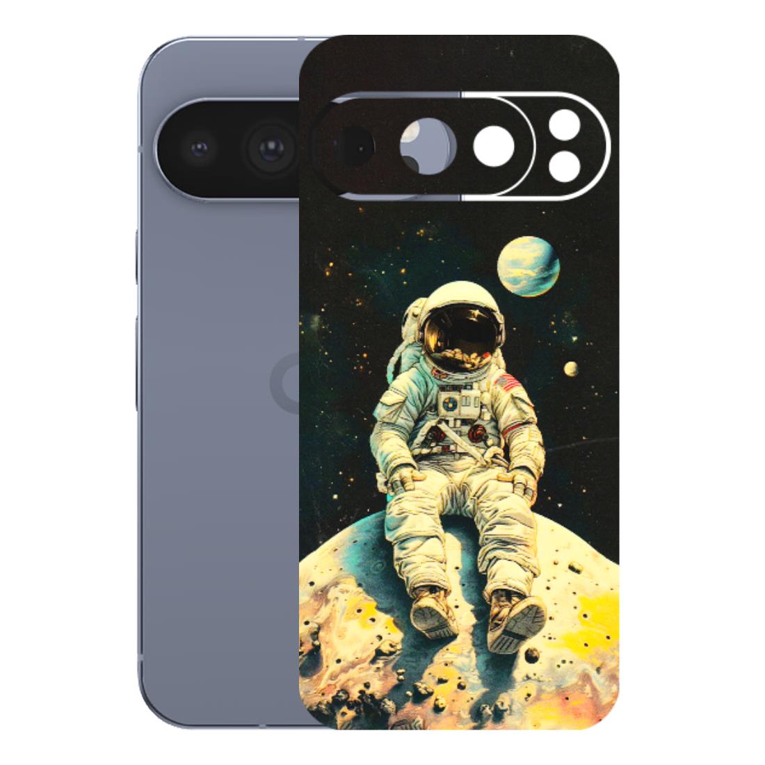 Google Pixel Phone Skins (All Models) - Astronaut in Space - 3D Embossed Finish (L-16) Google Pixel 10 Pro