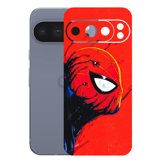 Google Pixel Phone Skins (All Models) - Spiderman Face Venom - 3D Embossed Finish (L-165) Google Pixel 10 Pro