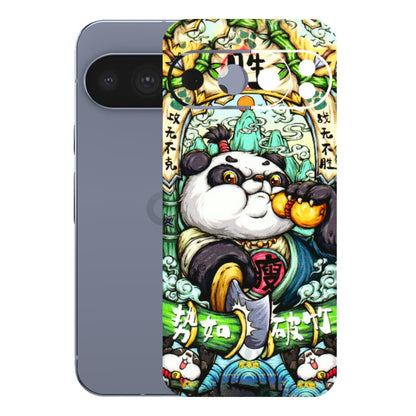Google Pixel Phone Skins (All Models) - Royal Rich Panda - 3D Embossed Finish (L-170) Google Pixel 10 Pro