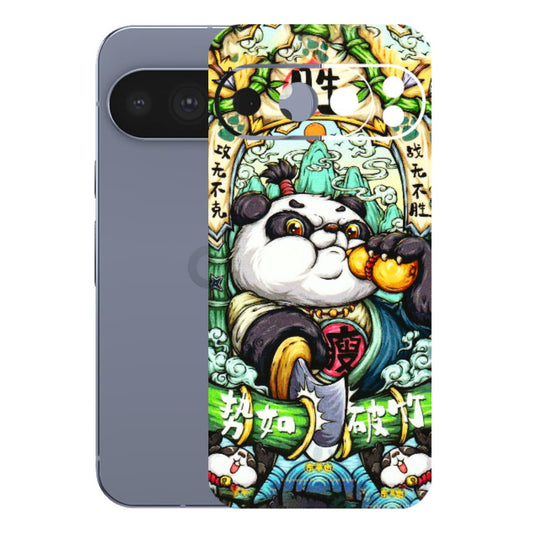 Google Pixel Phone Skins (All Models) - Royal Rich Panda - 3D Embossed Finish (L-170) Google Pixel 10 Pro