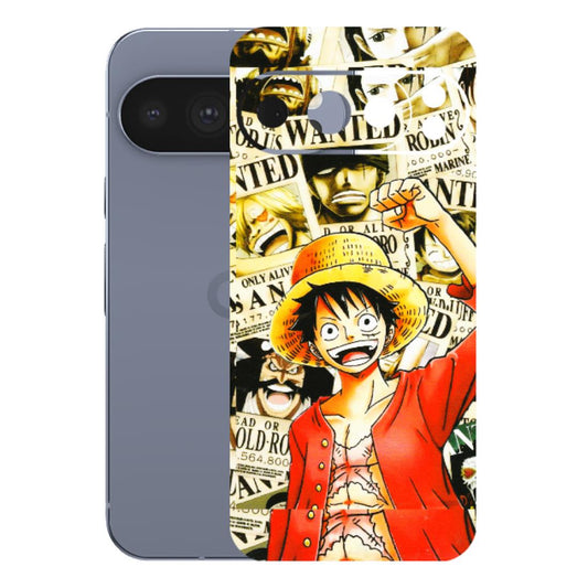 Google Pixel Phone Skins (All Models) - Luffy Anime - 3D Embossed Finish (L-177) Google Pixel 10 Pro
