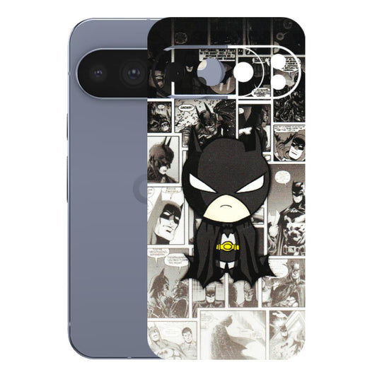 Google Pixel Phone Skins (All Models) - Toon Batman - 3D Embossed Finish (L-182) Google Pixel 10 Pro