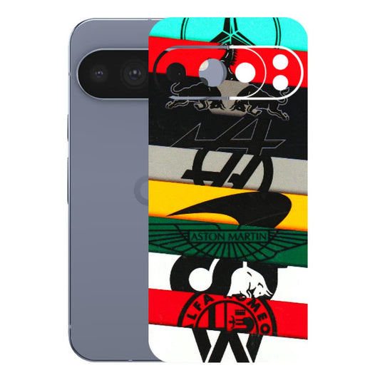 Google Pixel Phone Skins (All Models) - Multi Designer Brands - 3D Embossed Finish (L-187) Google Pixel 10 Pro