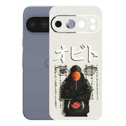 Google Pixel Phone Skins (All Models) - Obito Anime Eye - 3D Embossed Finish (L-19) Google Pixel 10 Pro