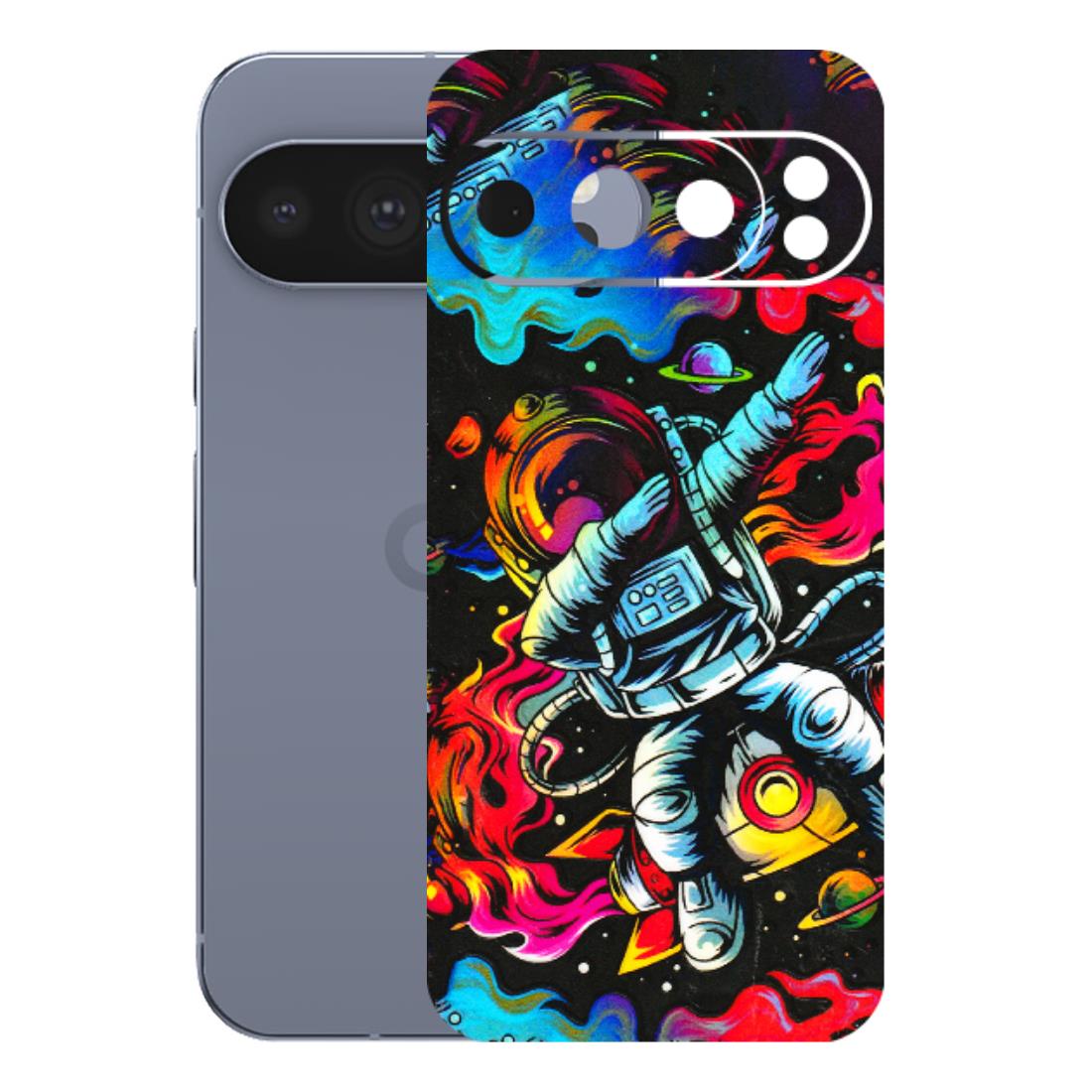 Google Pixel Phone Skins (All Models) - Astronaut Dope - 3D Embossed Finish (L-191) Google Pixel 10 Pro