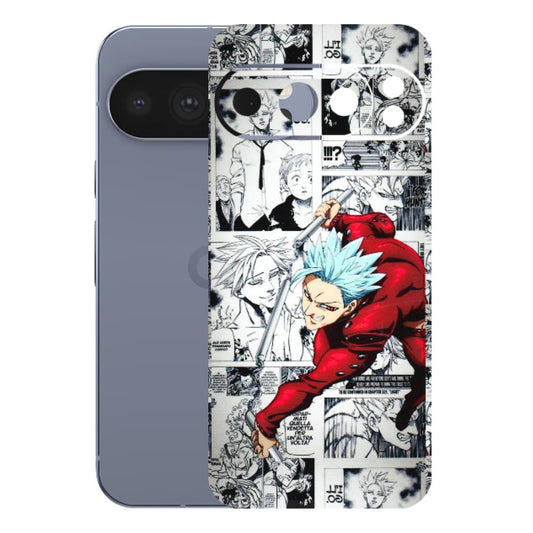 Google Pixel Phone Skins (All Models) - Anime Comic - 3D Embossed Finish (L-192) Google Pixel 10 Pro