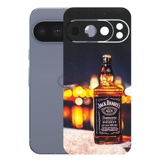 Google Pixel Phone Skins (All Models) - JD Whiskey Bottle - 3D Embossed Finish (L-20) Google Pixel 10 Pro