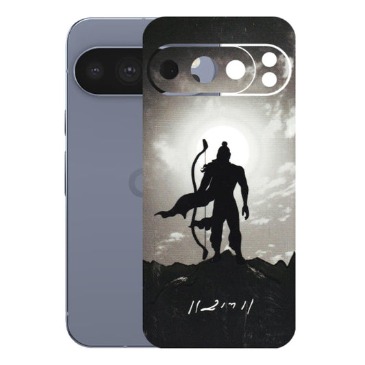 Google Pixel Phone Skins (All Models) - Jai Siya Ram - 3D Embossed Finish (L-200) Google Pixel 10 Pro
