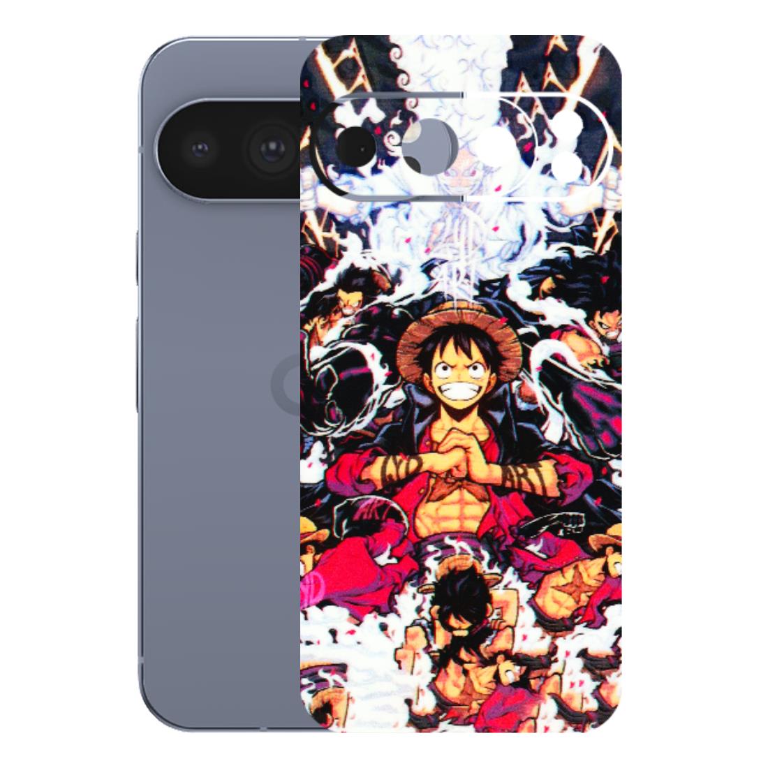 Google Pixel Phone Skins (All Models) - Luffy Anime Character - 3D Embossed Finish (L-203) Google Pixel 10 Pro