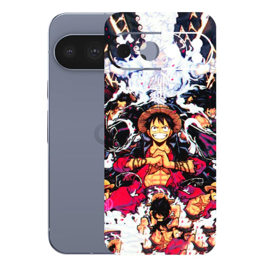 Google Pixel Phone Skins (All Models) - Luffy Anime Character - 3D Embossed Finish (L-203) Google Pixel 10 Pro