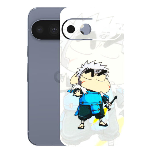 Google Pixel Phone Skins (All Models) - Angry Young Shinchan - 3D Embossed Finish (L-226) Google Pixel 10 Pro