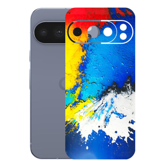 Google Pixel Phone Skins (All Models) - Acrylic Paint Spill - 3D Embossed Finish (L-229) Google Pixel 10 Pro