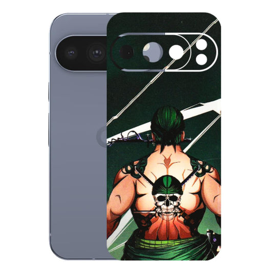 Google Pixel Phone Skins (All Models) - Zoro Anime - 3D Embossed Finish (L-23) Google Pixel 10 Pro