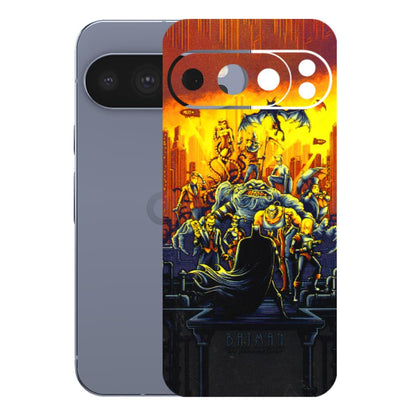 Google Pixel Phone Skins (All Models) - Games Doodles - 3D Embossed Finish (L-24) Google Pixel 10 Pro