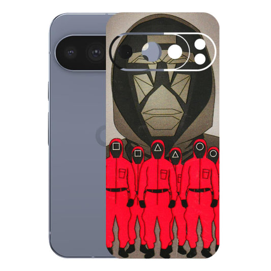 Google Pixel Phone Skins (All Models) - Squid Game Hero - 3D Embossed Finish (L-245) Google Pixel 10 Pro